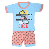 Boys Half Sleeves Suits Sml 9103 - Blue, Kids, Boys Sets And Suits, Chase Value, Chase Value