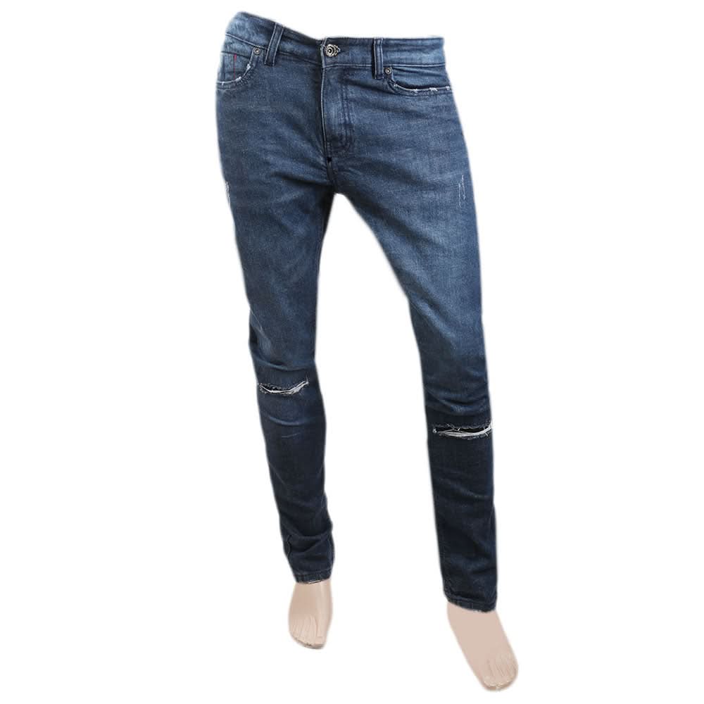 Men’s Denim Pant - Blue, Men, Casual Pants And Jeans, Chase Value, Chase Value