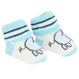 Newborn Booties - Sky Blue, Kids, NB Shoes And Socks, Chase Value, Chase Value