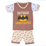 Boys Half Sleeves Suits Sml 9067 - Brown, Kids, Boys Sets And Suits, Chase Value, Chase Value
