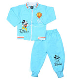 Boys Full Sleeves 3 Pcs Suit - Light Blue, Kids, Boys Sets And Suits, Chase Value, Chase Value