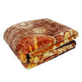 Single Bed Blanket Moro King 2 Ply - Light Brown, Home & Lifestyle, Blanket, Moro, Chase Value