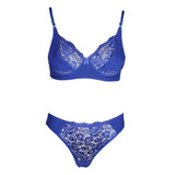Women's Bra & Panty Set - Royal Blue, Women, Bra And Panty Sets, Chase Value, Chase Value