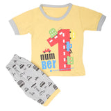 Boys Half Sleeves Suits Sml 9098 - Mustard, Kids, Boys Sets And Suits, Chase Value, Chase Value