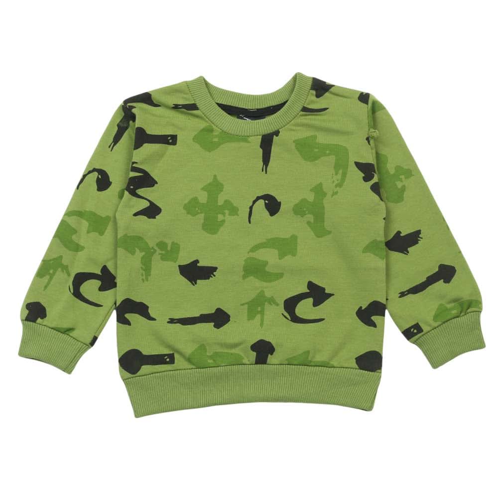 Boys Sweat Shirt - Green, Boys Hoodies & Sweat Shirts, Chase Value, Chase Value
