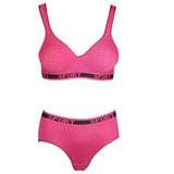 Women's Sports Bra Set (Z-166) - Dark Pink, Undergarments, Chase Value, Chase Value