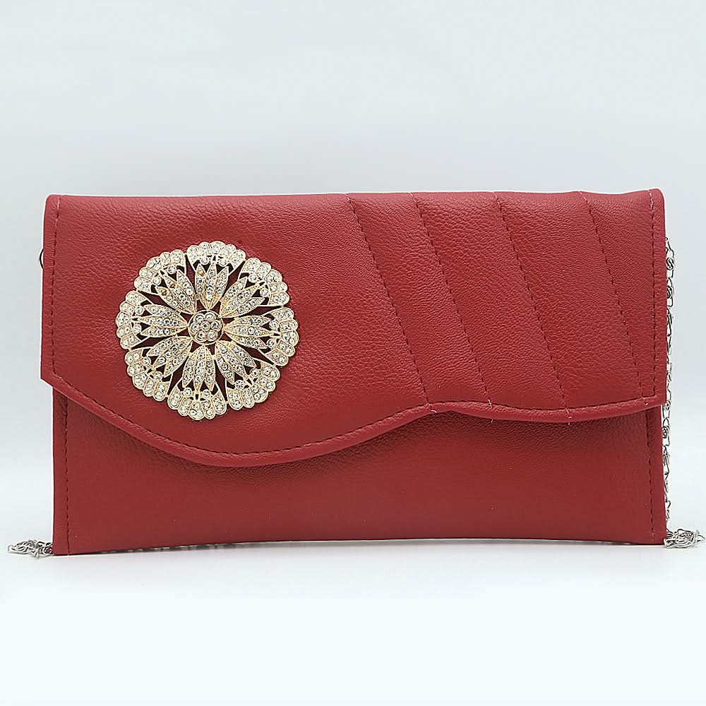Women's Clutch 1989 - Maroon, Women, Clutches, Chase Value, Chase Value