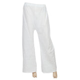 Women's Embroidered Bell Bottom Trouser - White, Women, Pants & Tights, Chase Value, Chase Value