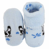 Newborn Booties - Light Blue, Kids, NB Shoes And Socks, Chase Value, Chase Value