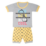 Boys Half Sleeves Suits Sml 9103 - Grey, Kids, Boys Sets And Suits, Chase Value, Chase Value