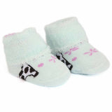 Newborn Booties - Cyan, Kids, NB Shoes And Socks, Chase Value, Chase Value
