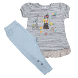 Girls Tights Suits - Blue, Kids, Girls Sets And Suits, Chase Value, Chase Value