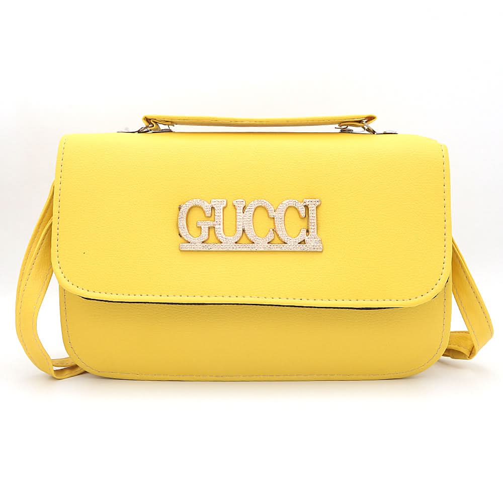 Women's Shoulder Bag 3112 - Yellow, Women, Bags, Chase Value, Chase Value