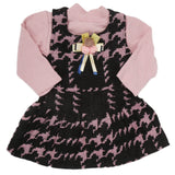 Newborn Girls 2 Piece Frock - Tea Pink, Kids, NB Girls Frocks, Chase Value, Chase Value