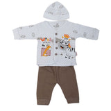 Newborn Boys Full Sleeves Suit - Coffee, Kids, NB Boys Sets And Suits, Chase Value, Chase Value