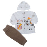 Newborn Boys Full Sleeves Suit - Coffee, Kids, NB Boys Sets And Suits, Chase Value, Chase Value