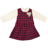 Girls 2Pc Frock M03-1 - Off White, Kids, Girls Frocks, Chase Value, Chase Value