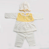 Newborn Girls Full Sleeves Suit - Mustard, Kids, NB Girls Sets And Suits, Chase Value, Chase Value