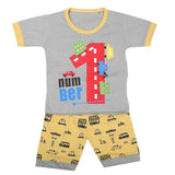 Boys Half Sleeves Suits 9098 - Grey, Kids, Boys Sets And Suits, Chase Value, Chase Value