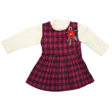 Newborn Girls 2 Piece Frock - Off White, Kids, NB Girls Frocks, Chase Value, Chase Value