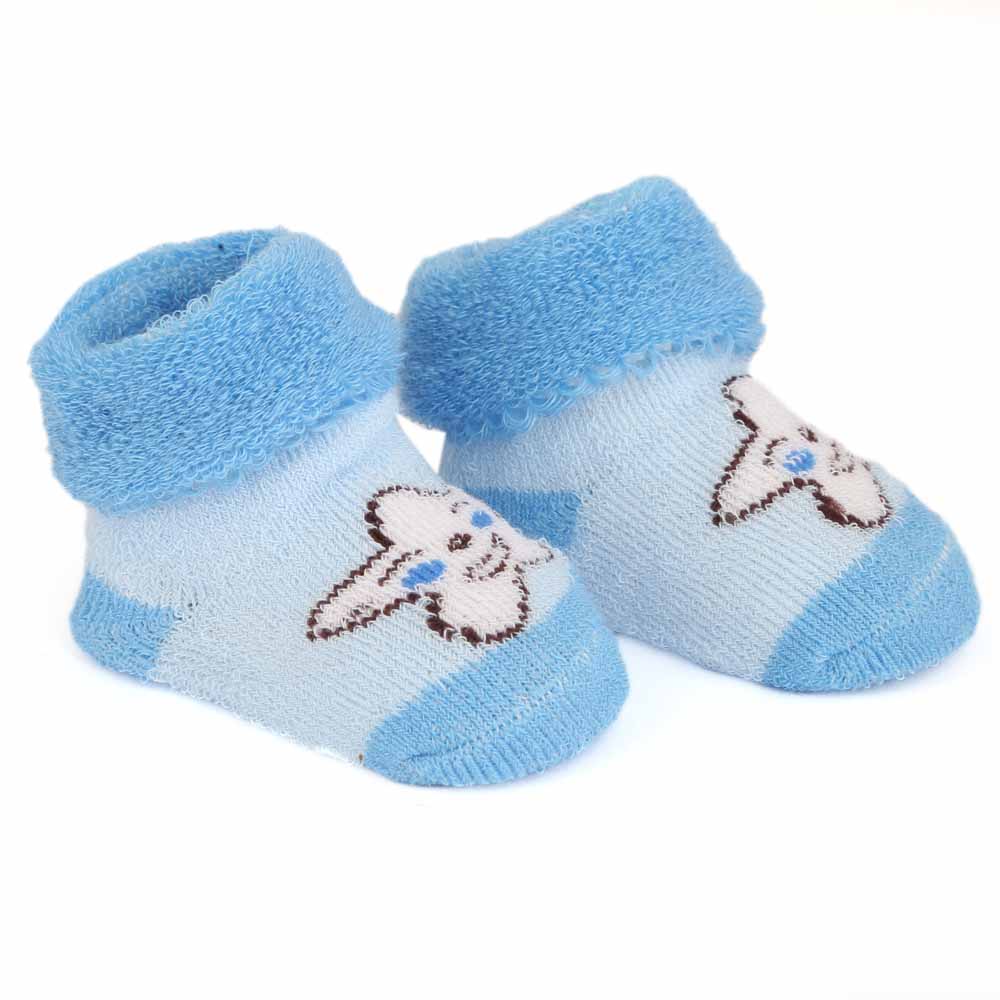 Newborn Booties - Royal Blue, Kids, NB Shoes And Socks, Chase Value, Chase Value