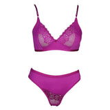 Women's Bra & Panty Set - Purple, Women, Bra And Panty Sets, Chase Value, Chase Value