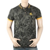 Men's Half Sleeves Polo T-Shirt - Olive Green, Men, T-Shirts And Polos, Chase Value, Chase Value