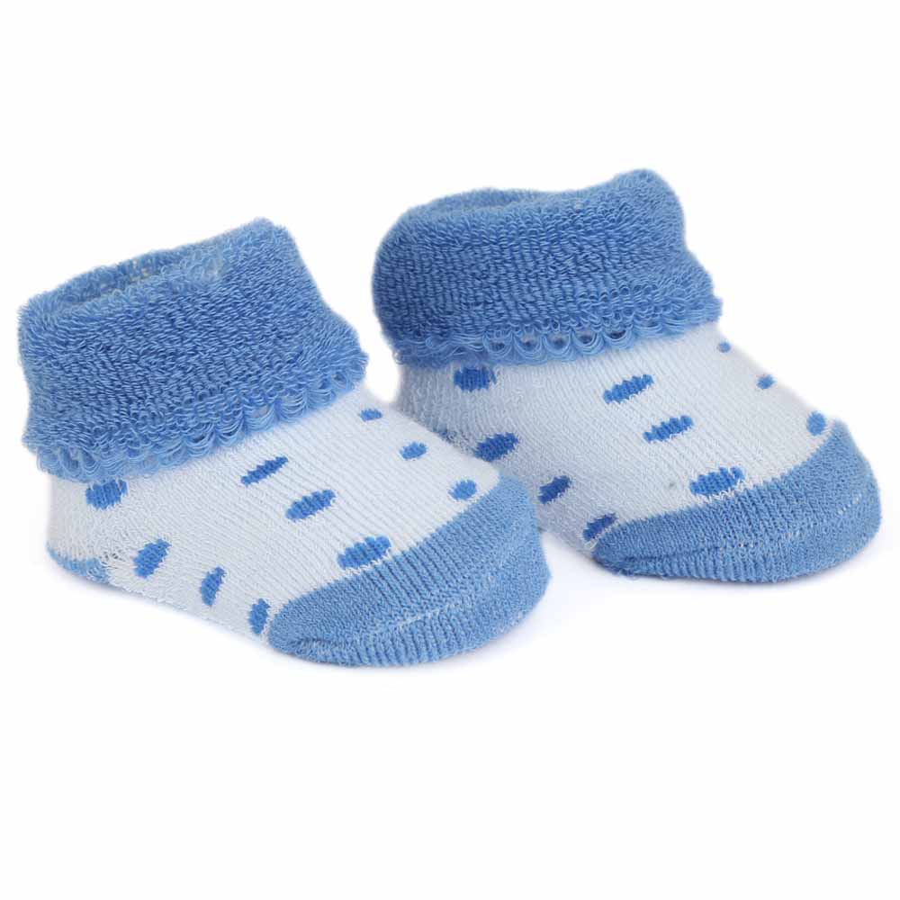 Newborn Booties - Royal Blue, Kids, NB Shoes And Socks, Chase Value, Chase Value