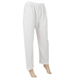 Women's Full Embroidered Trouser - White, Women, Pants & Tights, Chase Value, Chase Value