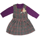 Girls 2Pc Frock - Purple, Kids, Girls Frocks, Chase Value, Chase Value