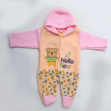 Newborn Boys Polar Romper - Peach, Kids, NB Boys Rompers, Kids, NB Girls Rompers, Chase Value, Chase Value
