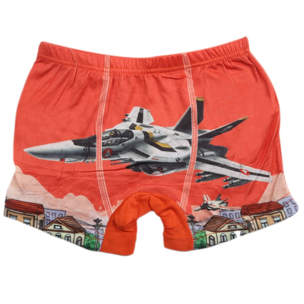 Boys Boxer - Orange, Kids, Boys Underwear, Chase Value, Chase Value