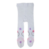 Newborn Girls Printed Leggings - White, Kids, NB Boys Shorts And Pants, Kids, NB Girls Shorts Skirts And Pants, Chase Value, Chase Value