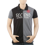 Men's Half Sleeves Polo T-Shirt - Grey, Men's T-Shirts & Polos, Chase Value, Chase Value