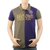Men's Half Sleeves Polo T-Shirt - Olive, Men's T-Shirts & Polos, Chase Value, Chase Value