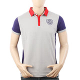 Men's Half Sleeves Polo T-Shirt - Light Grey, Men's T-Shirts & Polos, Chase Value, Chase Value