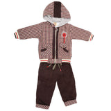 Boys Full Sleeves 3 Piece Suit - Red, Kids, Boys Sets And Suits, Chase Value, Chase Value