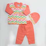 Newborn Boys Full Sleeves Suit - Peach, Kids, NB Boys Sets And Suits, Chase Value, Chase Value