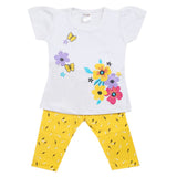 Newborn Girls Half Sleeves Suit - Yellow, Kids, Newborn Girls Sets And Suits, Chase Value, Chase Value