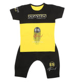 Boys Half Sleeves Short Suit 32882 - Yellow, Kids, Boys Sets And Suits, Chase Value, Chase Value