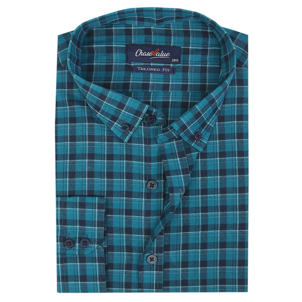 Men's Formal Shirt - Steel Blue, Men's Shirts, Chase Value, Chase Value