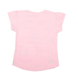 Girls Half Sleeves Printed T-Shirt - Light Pink, Kids, Girls T-Shirts, Chase Value, Chase Value