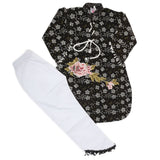 Girls Pant Suits 1168 - Black & Green, Kids, Girls Sets And Suits, Chase Value, Chase Value