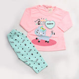 Newborn Girls Full Sleeves Suit - Pink, Kids, NB Girls Sets And Suits, Chase Value, Chase Value