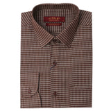 Men's Formal Shirt - Dark Brown, Men's Shirts, Chase Value, Chase Value