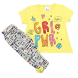 Girls Trouser Suit - Yellow, Kids, Girls Sets And Suits, Chase Value, Chase Value