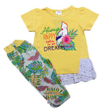 Girls Trouser Suit - Yellow, Kids, Girls Sets And Suits, Chase Value, Chase Value