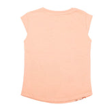 Girls Half Sleeves Printed T-Shirt 4711 16-24 - Peach, Kids, Girls T-Shirts, Chase Value, Chase Value
