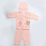 Newborn Boys Full Sleeves Suit - Peach, Kids, NB Boys Sets And Suits, Chase Value, Chase Value