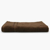 Terry Towel - Dark Brown, Bath Towels, Chase Value, Chase Value